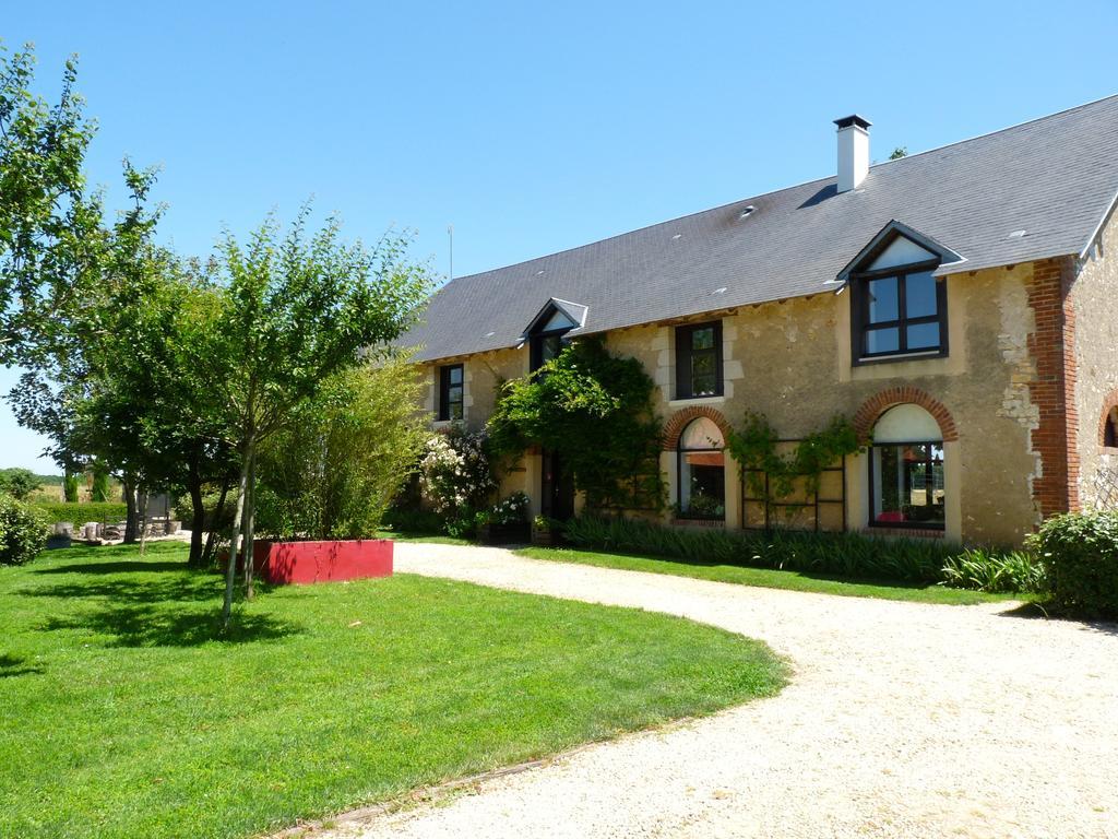 Angles-sur-lʼAnglin La Ligne B&B 외부 사진